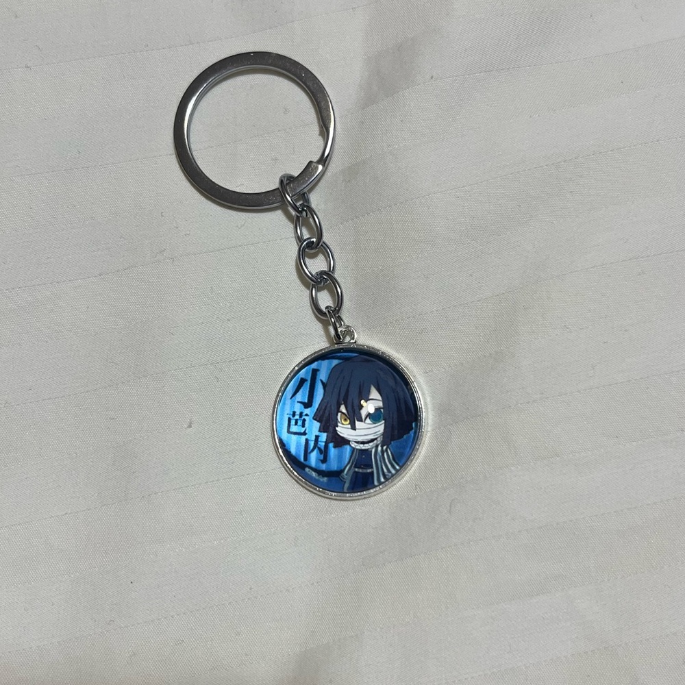 Anime Keychain (Obanai Iguro from Demon Slayer / Kimetsu no Yaiba)